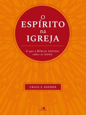 cover image of O Espírito na igreja
